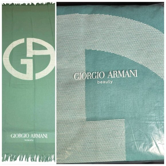 Giorgio Armani Other - Giorgio Armani Beauty 100% Cotton Promotional Towel Made in Portugal LF4881